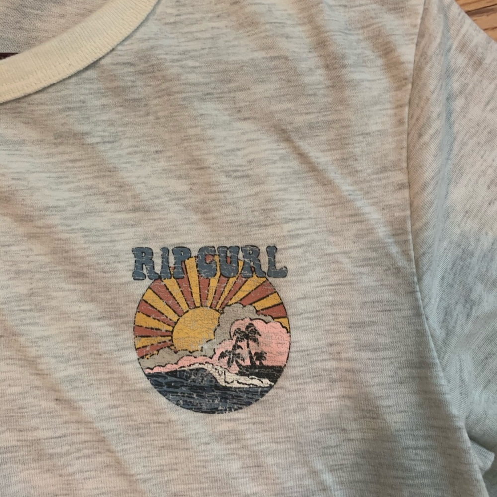 Gray XL Rip Curl T-Shirt